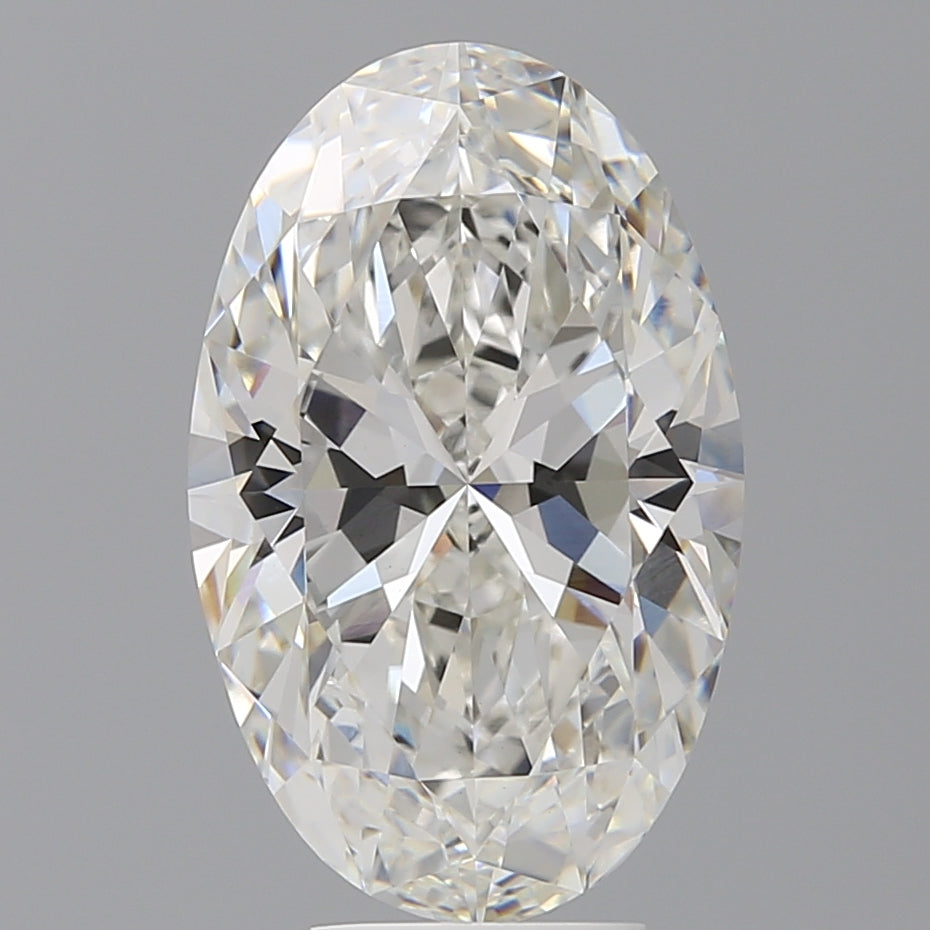 6.08 Carat Oval Shaped, Ideal Cut, F Color, VVS2 Clarity, IGI Certified Lab Grown Diamond