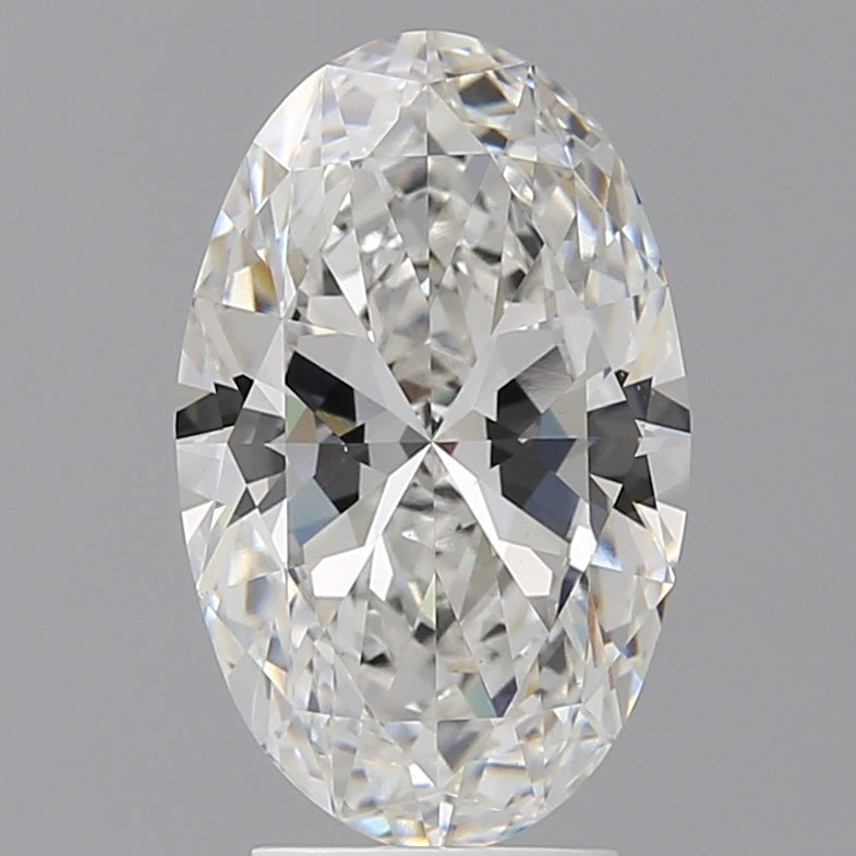 3.58 Carat Oval Shaped, Ideal Cut, E Color, VVS2 Clarity, IGI Certified Lab Grown Diamond