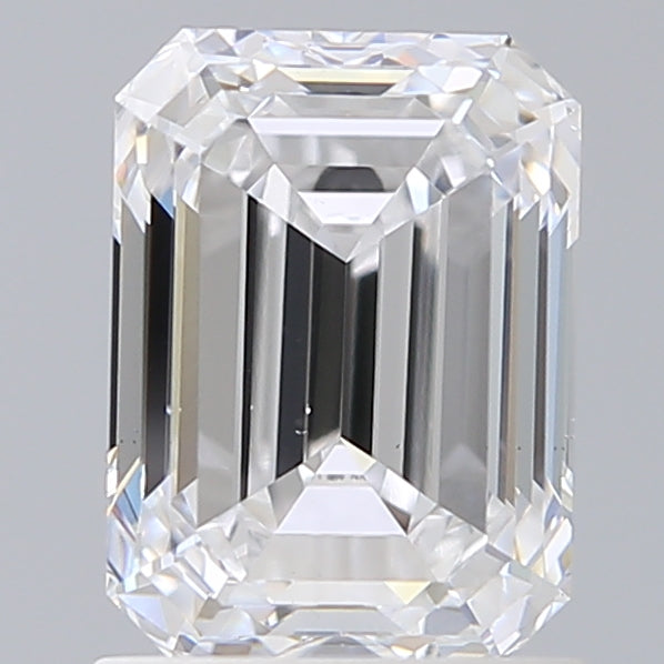 1.71 Carat Emerald Shaped, Ideal Cut, D Color, VS1 Clarity, IGI Certified Lab Grown Diamond