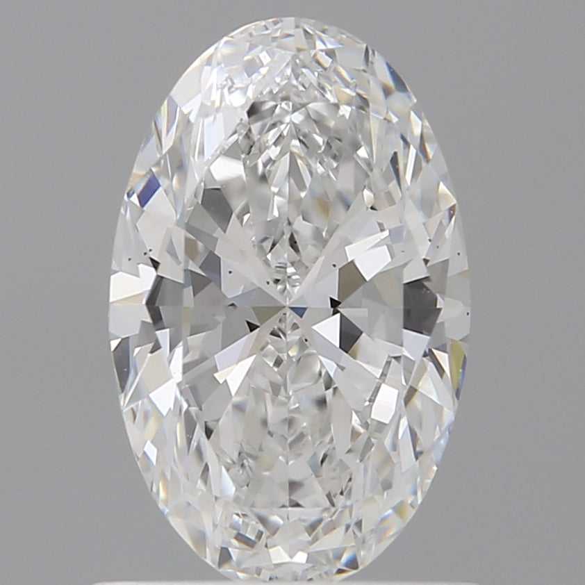 1.08 Carat Oval Shaped, Ideal Cut, E Color, VS2 Clarity, IGI Certified Lab Grown Diamond