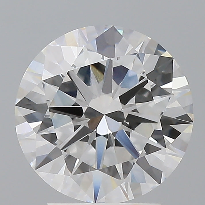 3.05 Carat Round Shaped, Excellent Cut, E Color, VVS2 Clarity, IGI Certified Lab Grown Diamond
