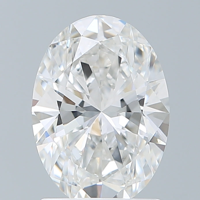1.60 Carat Oval Shaped, Ideal Cut, E Color, VVS2 Clarity, IGI Certified Lab Grown Diamond