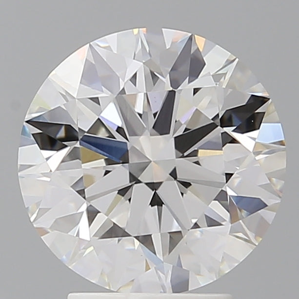 3.50 Carat Round Shaped, Excellent Cut, E Color, VVS2 Clarity, IGI Certified Lab Grown Diamond