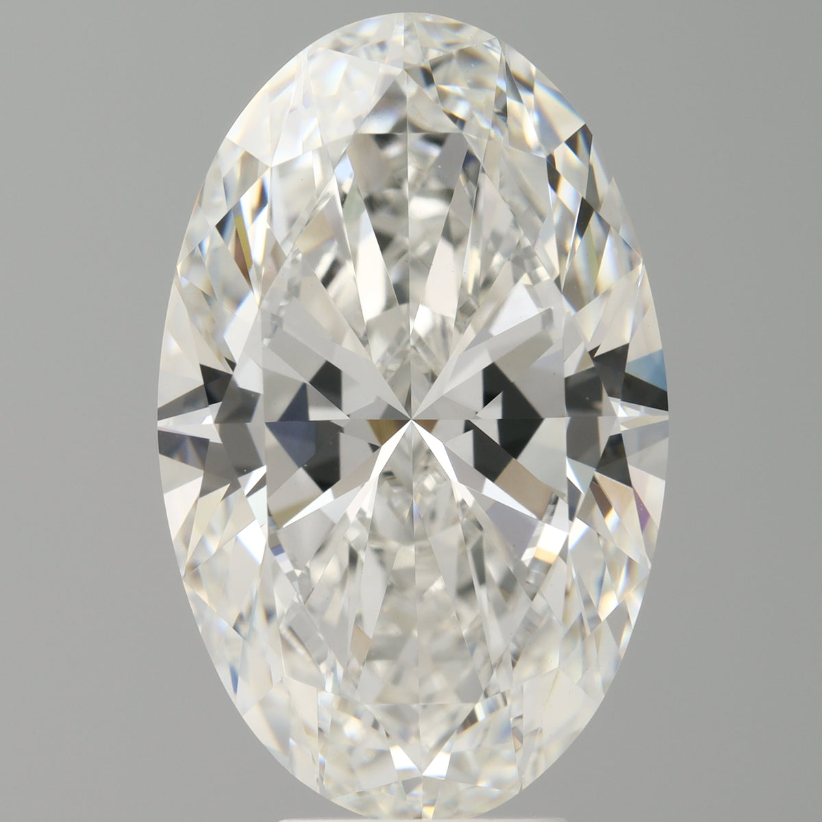 7.06 Carat Oval Shaped, Ideal Cut, F Color, VVS2 Clarity, IGI Certified Lab Grown Diamond