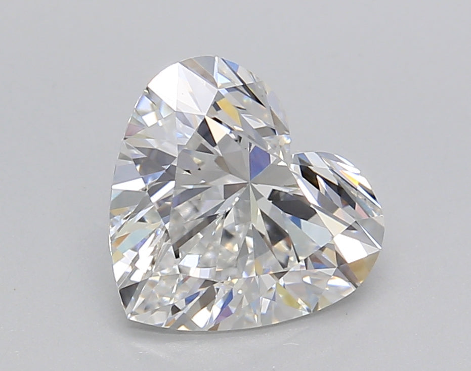 2.02 Carat Heart Shaped, Ideal Cut, E Color, VS1 Clarity, IGI Certified Lab Grown Diamond
