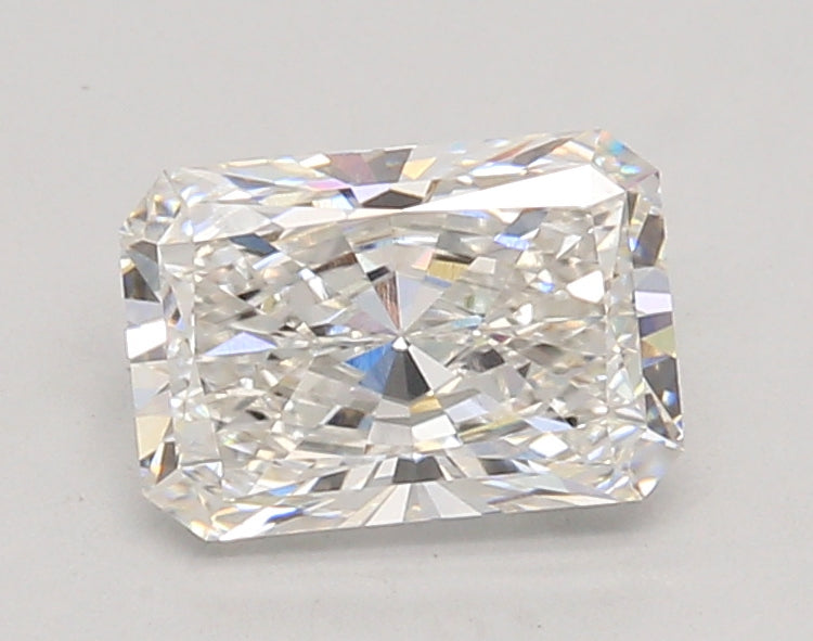 1.31 Carat Radiant Shaped, Ideal Cut, F Color, VVS1 Clarity, IGI Certified Lab Grown Diamond