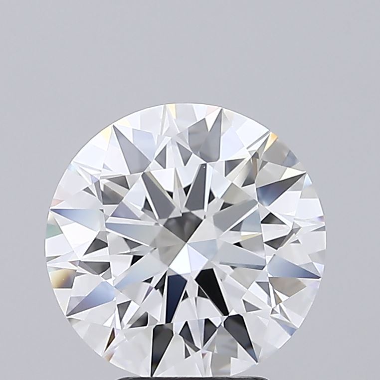 3.38 Carat Round Shaped, Ideal Cut, E Color, IF Clarity, IGI Certified Lab Grown Diamond