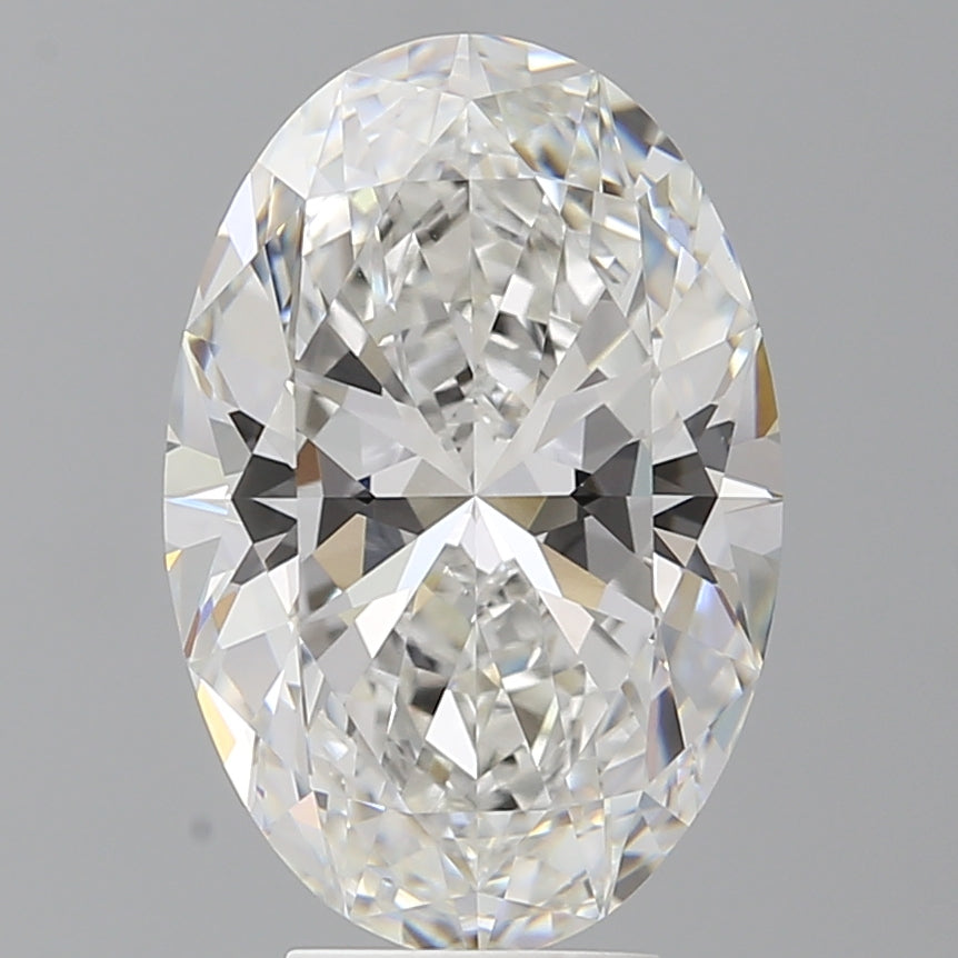 5.54 Carat Oval Shaped, Ideal Cut, F Color, VS1 Clarity, IGI Certified Lab Grown Diamond