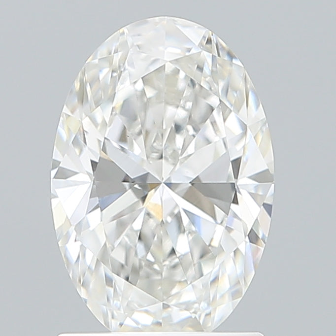 1.44 Carat Oval Shaped, Excellent Cut, F Color, VS1 Clarity, IGI Certified Lab Grown Diamond