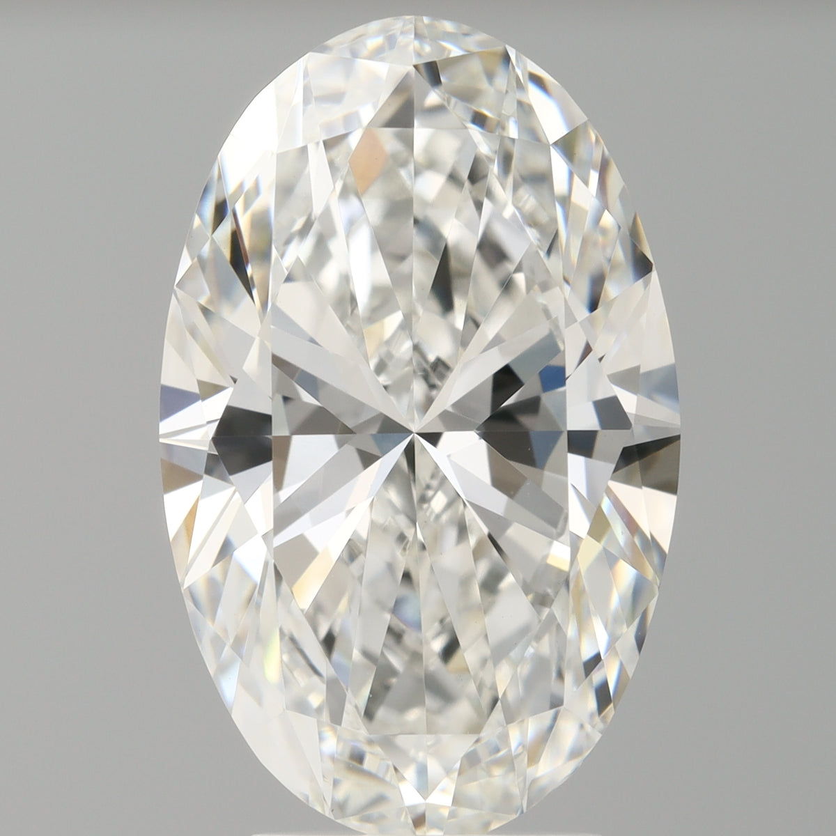 4.06 Carat Oval Shaped, Excellent Cut, E Color, VVS2 Clarity, IGI Certified Lab Grown Diamond