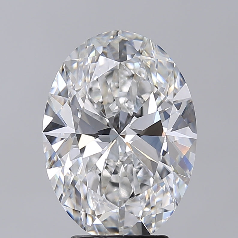 4.02 Carat Oval Shaped, Excellent Cut, E Color, VVS2 Clarity, IGI Certified Lab Grown Diamond