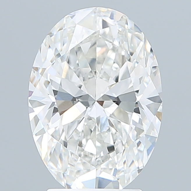 3.08 Carat Oval Shaped, Ideal Cut, E Color, VVS2 Clarity, IGI Certified Lab Grown Diamond