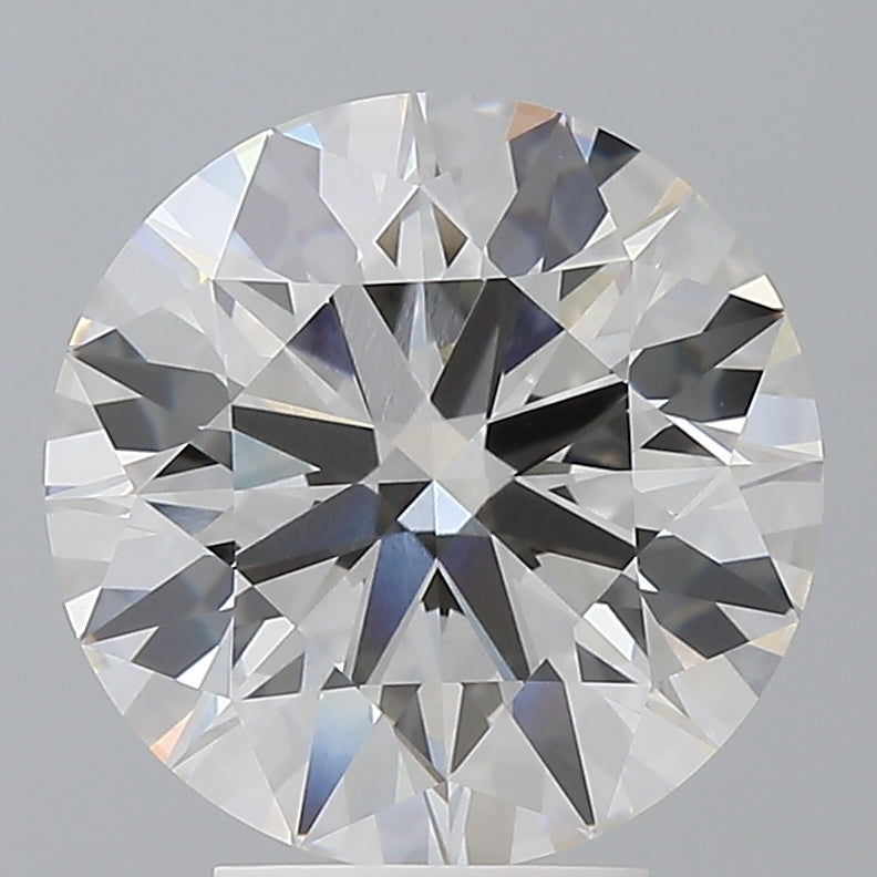 4.56 Carat Round Shaped, Ideal Cut, F Color, VVS2 Clarity, IGI Certified Lab Grown Diamond