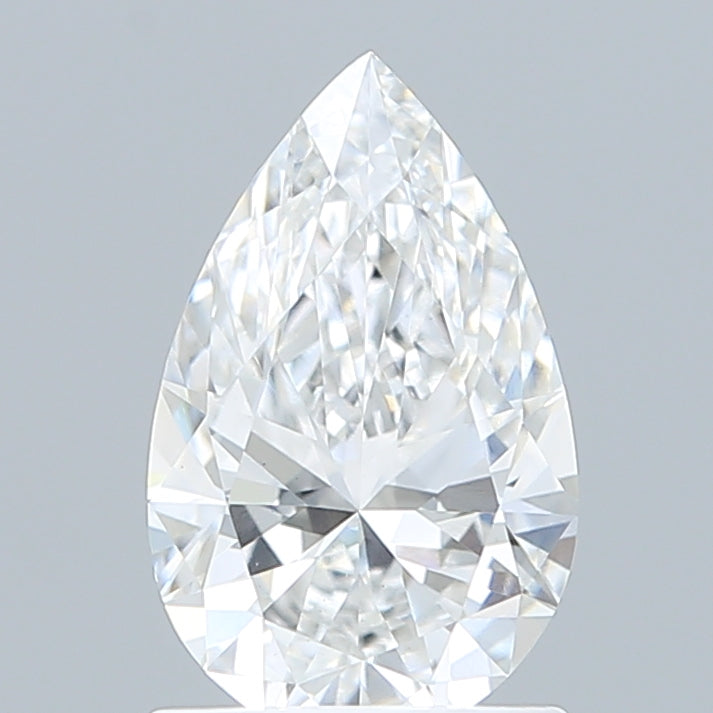 1.22 Carat Pear Shaped, Ideal Cut, E Color, VS1 Clarity, IGI Certified Lab Grown Diamond
