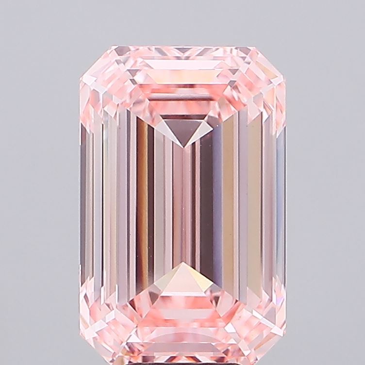 10.07 Carat Emerald Shaped, Ideal Cut, VVS2 Clarity, IGI Certified Lab Grown Diamond