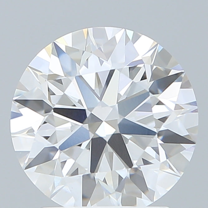 2.24 Carat Round Shaped, Ideal Cut, D Color, VVS2 Clarity, IGI Certified Lab Grown Diamond
