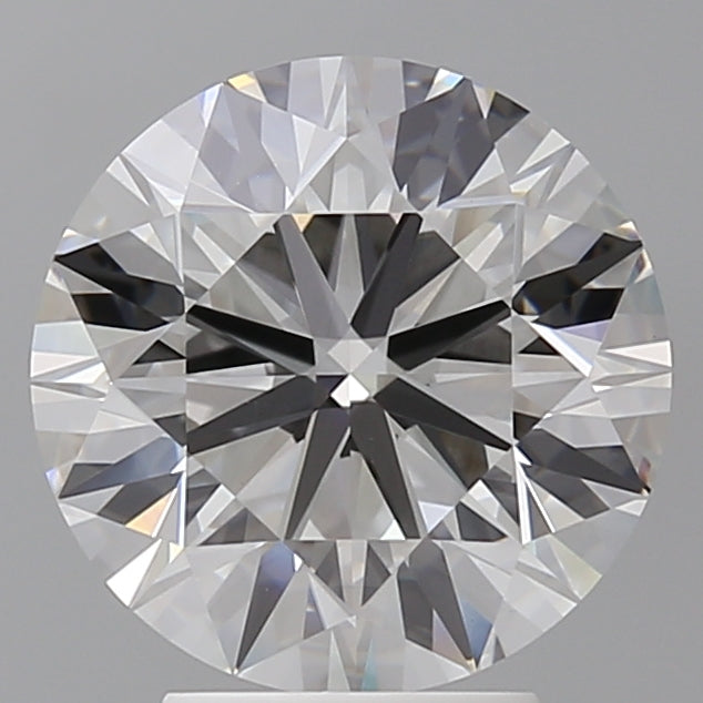 4.01 Carat Round Shaped, Ideal Cut, E Color, VVS2 Clarity, IGI Certified Lab Grown Diamond