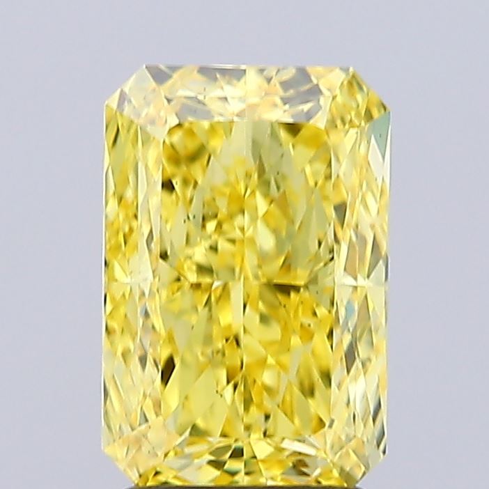 2.55 Carat Radiant Shaped, Ideal Cut, VS2 Clarity, IGI Certified Lab Grown Diamond