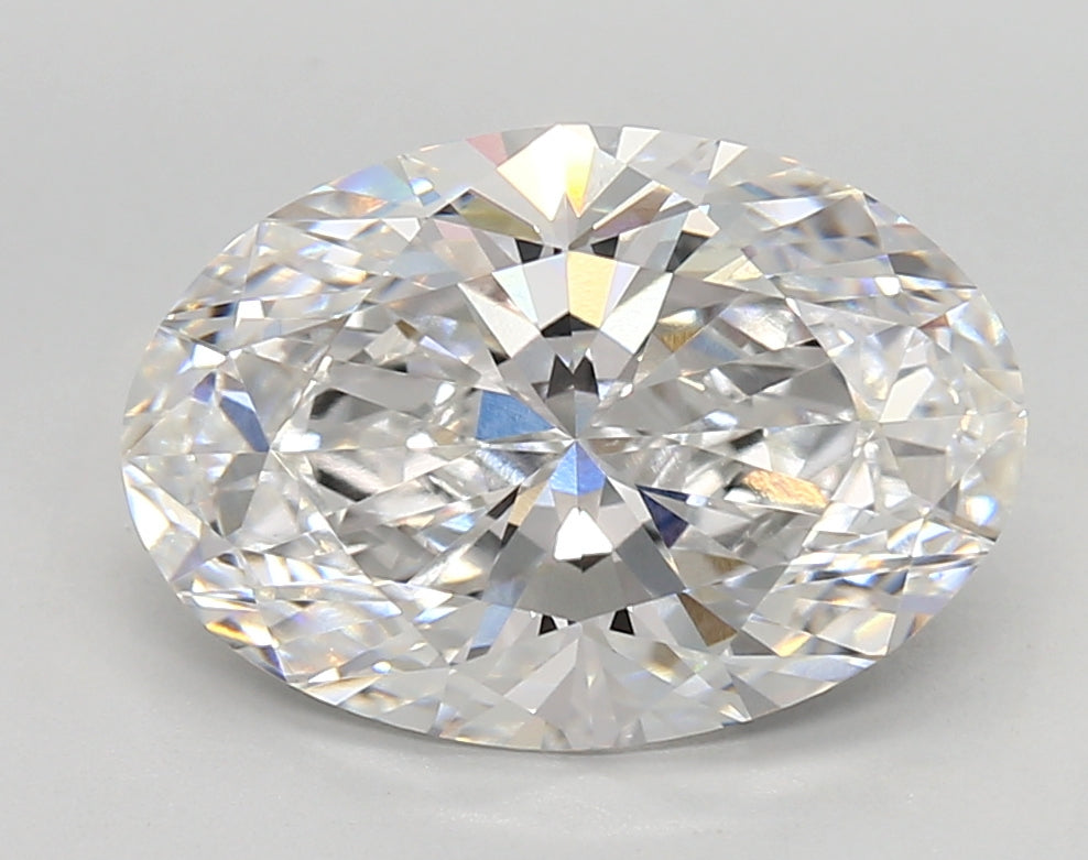 4.24 Carat Oval Shaped, Very Good Cut, E Color, VVS1 Clarity, IGI Certified Lab Grown Diamond