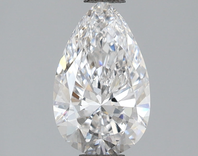 1.01 Carat Pear Shaped, Very Good Cut, D Color, VS1 Clarity, IGI Certified Lab Grown Diamond