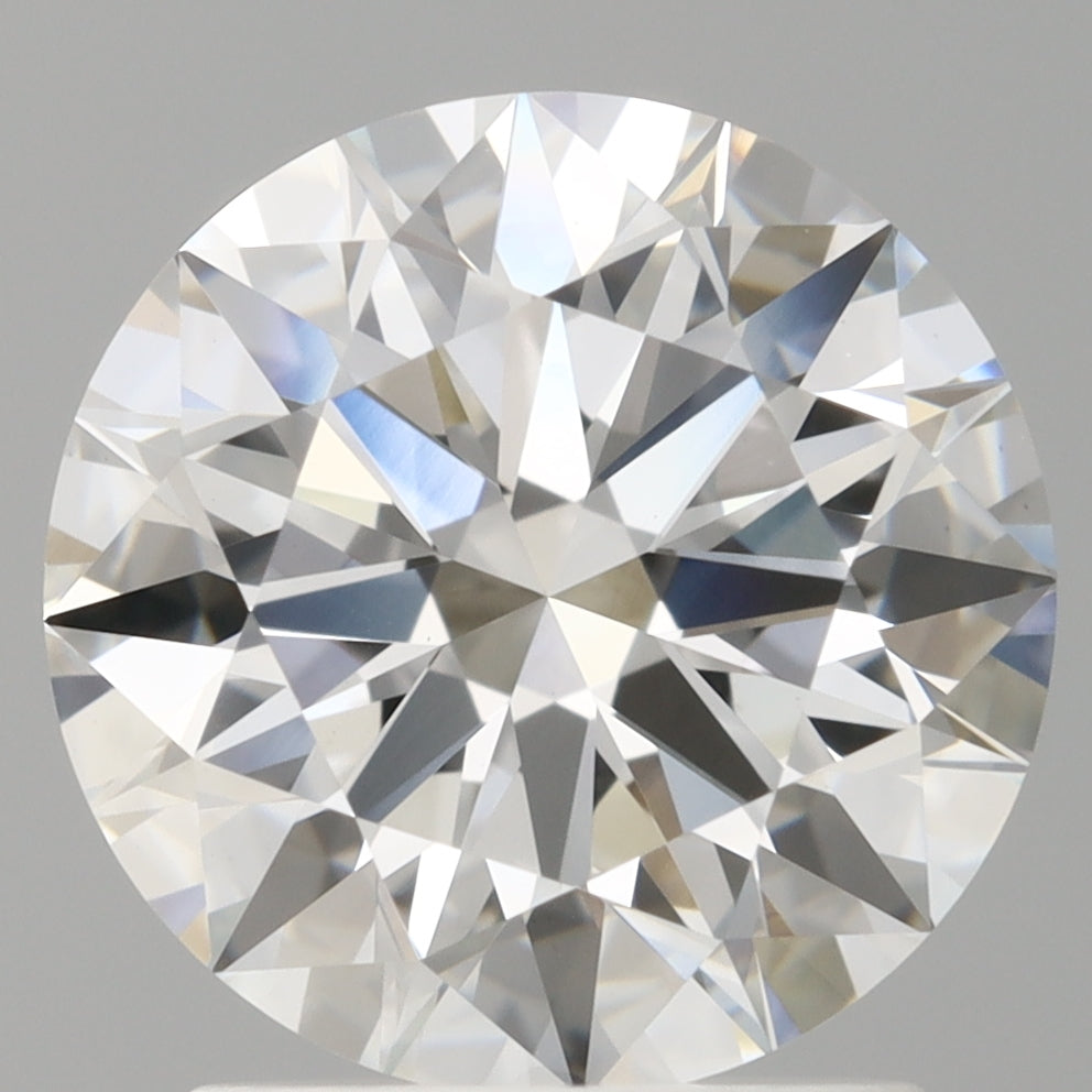 2.07 Carat Round Shaped, Ideal Cut, E Color, VVS2 Clarity, IGI Certified Lab Grown Diamond