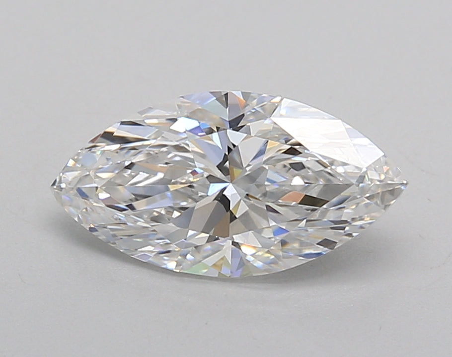 1.51 Carat Marquise Shaped, Very Good Cut, E Color, VVS2 Clarity, IGI Certified Lab Grown Diamond