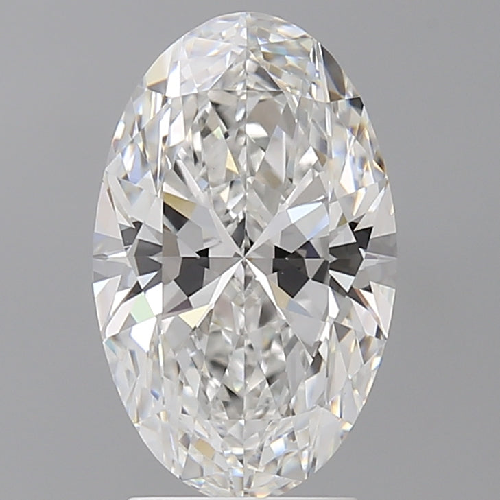 3.04 Carat Oval Shaped, Excellent Cut, E Color, VVS2 Clarity, IGI Certified Lab Grown Diamond