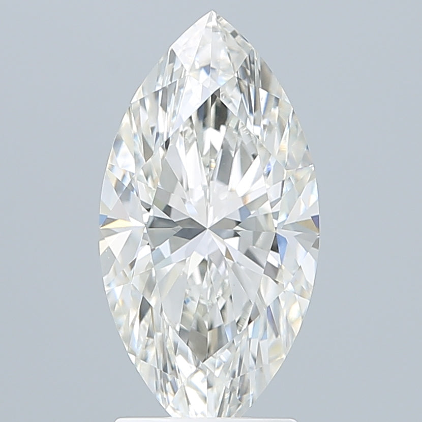 2.57 Carat Marquise Shaped, Excellent Cut, G Color, VVS2 Clarity, IGI Certified Lab Grown Diamond