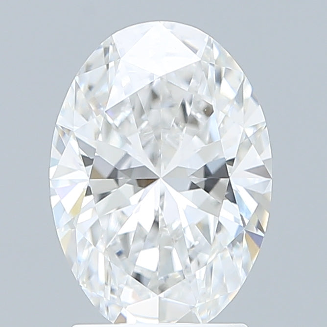 2.18 Carat Oval Shaped, Ideal Cut, E Color, VVS1 Clarity, IGI Certified Lab Grown Diamond