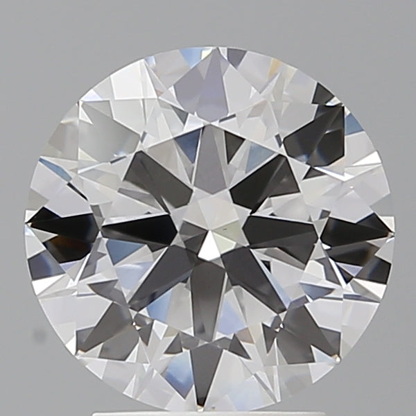 3.00 Carat Round Shaped, Excellent Cut, E Color, VVS2 Clarity, IGI Certified Lab Grown Diamond