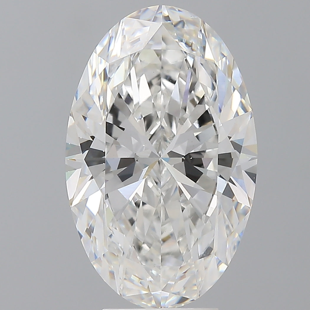 6.01 Carat Oval Shaped, Ideal Cut, E Color, VS2 Clarity, IGI Certified Lab Grown Diamond