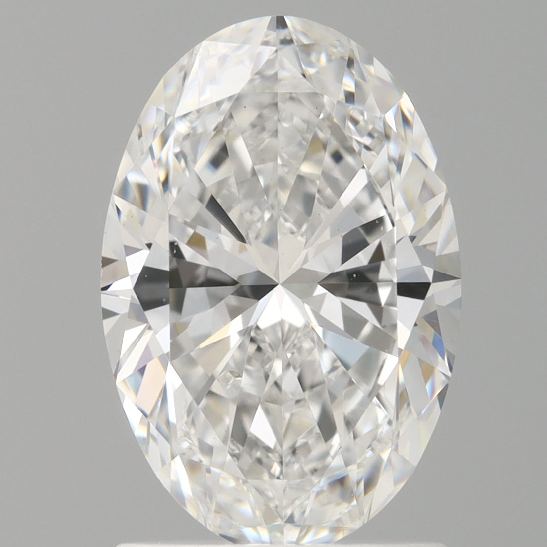 1.59 Carat Oval Shaped, Excellent Cut, E Color, VVS2 Clarity, IGI Certified Lab Grown Diamond