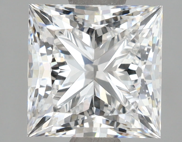 2.27 Carat Princess Shaped, Ideal Cut, D Color, VVS1 Clarity, IGI Certified Lab Grown Diamond