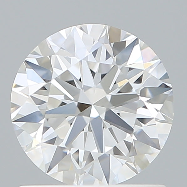 1.09 Carat Round Shaped, Ideal Cut, D Color, VVS2 Clarity, IGI Certified Lab Grown Diamond