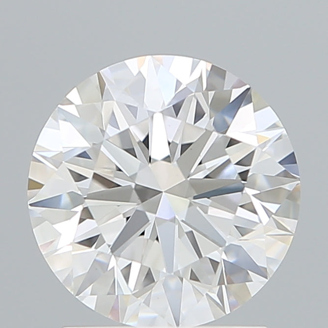 1.82 Carat Round Shaped, Excellent Cut, E Color, VS1 Clarity, IGI Certified Lab Grown Diamond