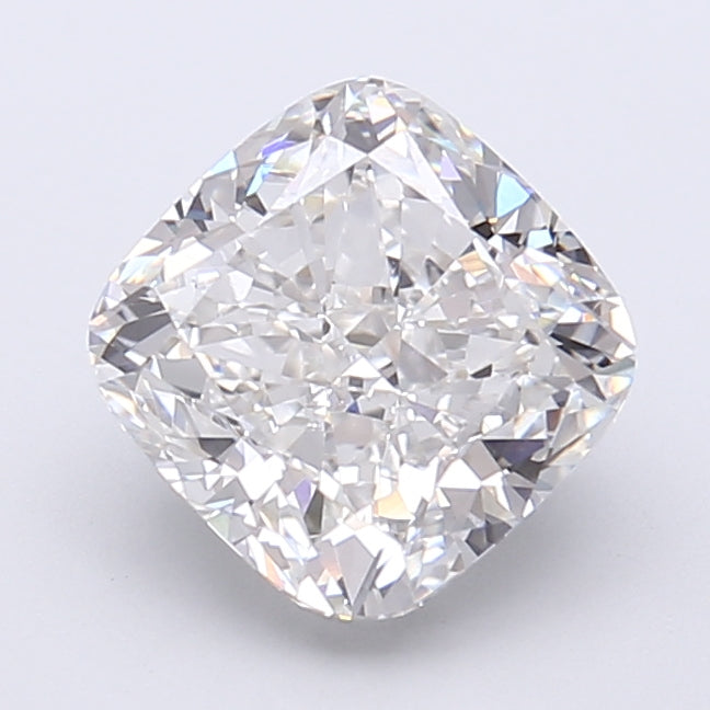 2.57 Carat Cushion Shaped, Very Good Cut, E Color, VVS2 Clarity, IGI Certified Lab Grown Diamond