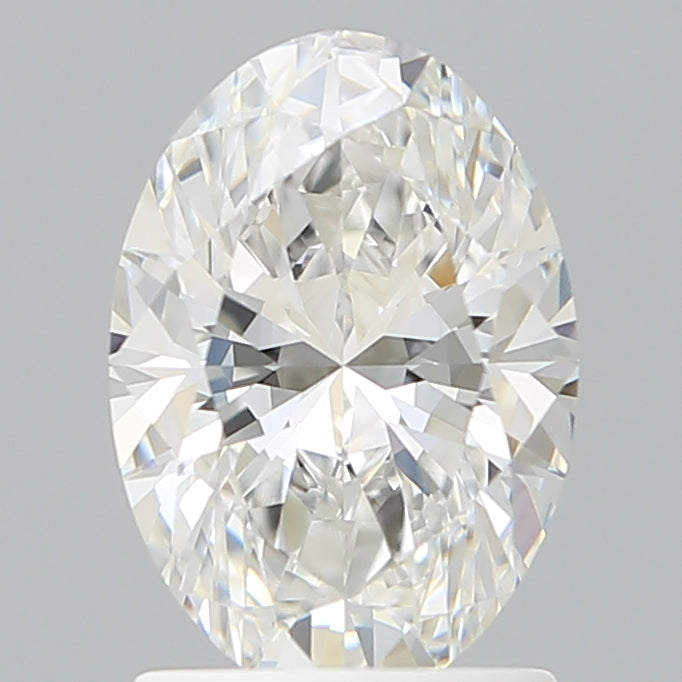 1.65 Carat Oval Shaped, Excellent Cut, D Color, VVS2 Clarity, IGI Certified Lab Grown Diamond