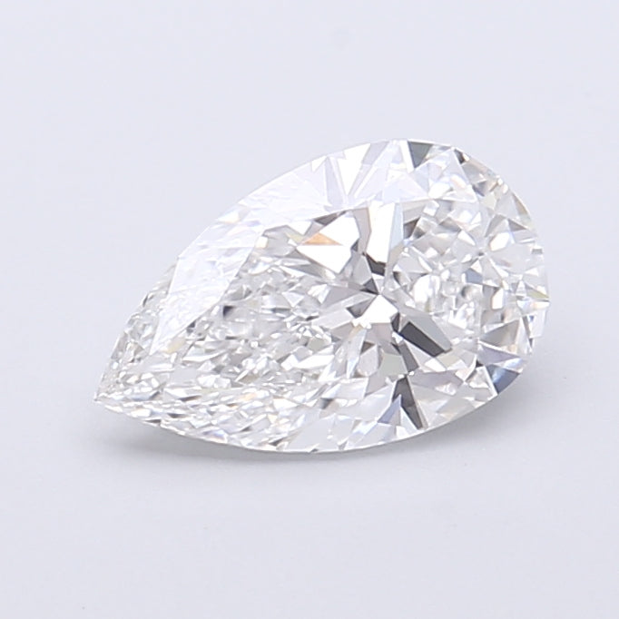 1.15 Carat Pear Shaped, Very Good Cut, D Color, VVS2 Clarity, IGI Certified Lab Grown Diamond
