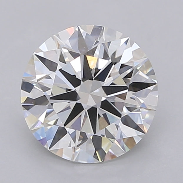 2.02 Carat Round Shaped, Ideal Cut, G Color, VVS1 Clarity, IGI Certified Lab Grown Diamond