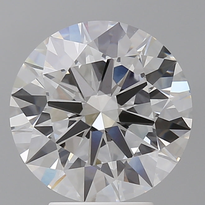 4.10 Carat Round Shaped, Ideal Cut, E Color, VVS2 Clarity, IGI Certified Lab Grown Diamond