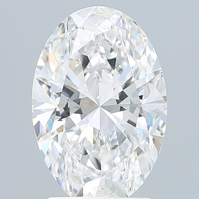 2.59 Carat Oval Shaped, Ideal Cut, E Color, VVS2 Clarity, IGI Certified Lab Grown Diamond