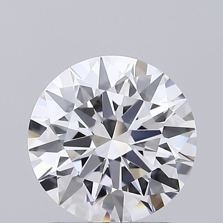 1.51 Carat Round Shaped, Ideal Cut, D Color, VVS2 Clarity, IGI Certified Lab Grown Diamond