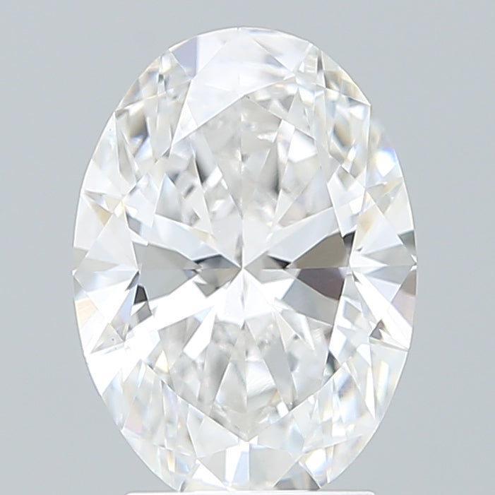 2.70 Carat Oval Shaped, Ideal Cut, D Color, VS1 Clarity, IGI Certified Lab Grown Diamond