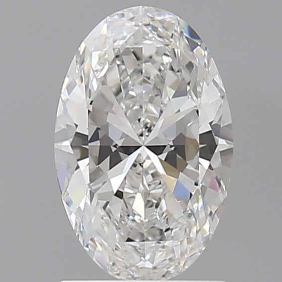 1.58 Carat Oval Shaped, Ideal Cut, E Color, VS1 Clarity, IGI Certified Lab Grown Diamond