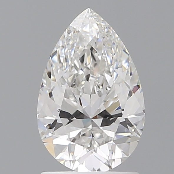 1.59 Carat Pear Shaped, Ideal Cut, E Color, VVS2 Clarity, IGI Certified Lab Grown Diamond