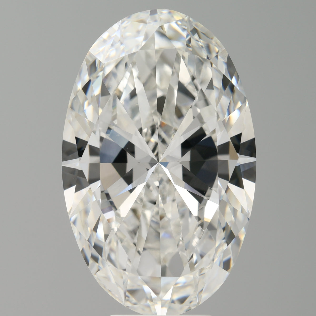 9.01 Carat Oval Shaped, Ideal Cut, F Color, VVS2 Clarity, IGI Certified Lab Grown Diamond