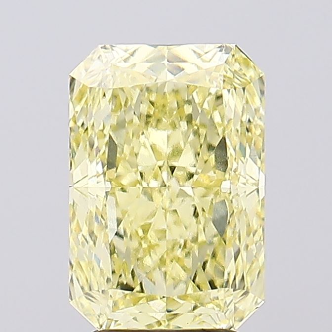 4.10 Carat Radiant Shaped, Ideal Cut, VVS2 Clarity, IGI Certified Lab Grown Diamond