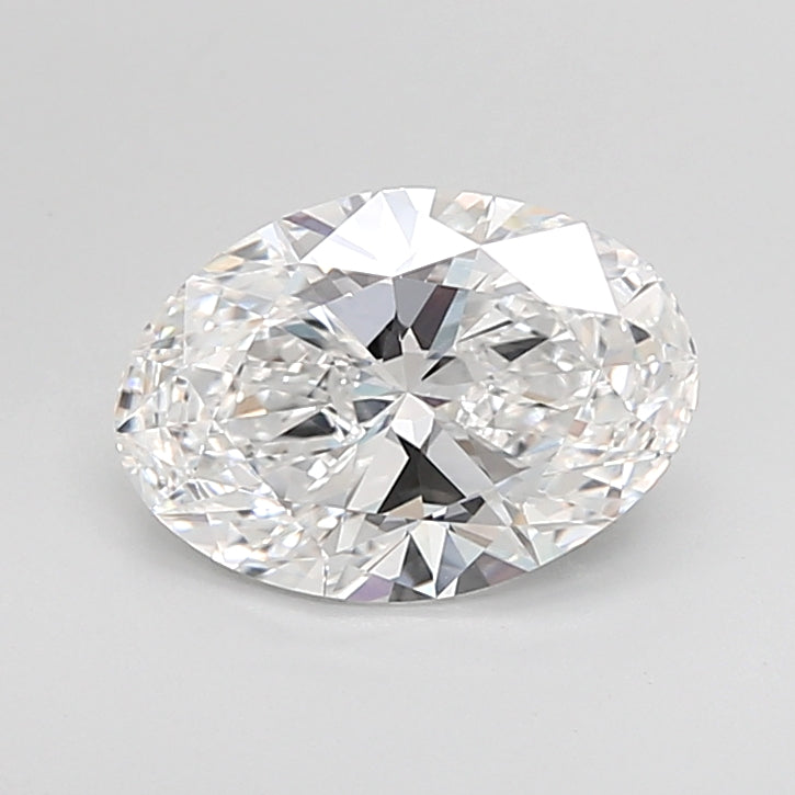 2.43 Carat Oval Shaped, Ideal Cut, D Color, VVS2 Clarity, IGI Certified Lab Grown Diamond