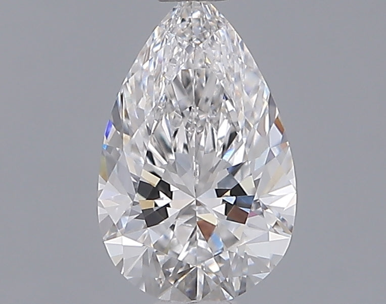 1.06 Carat Pear Shaped, Ideal Cut, D Color, VVS1 Clarity, IGI Certified Lab Grown Diamond