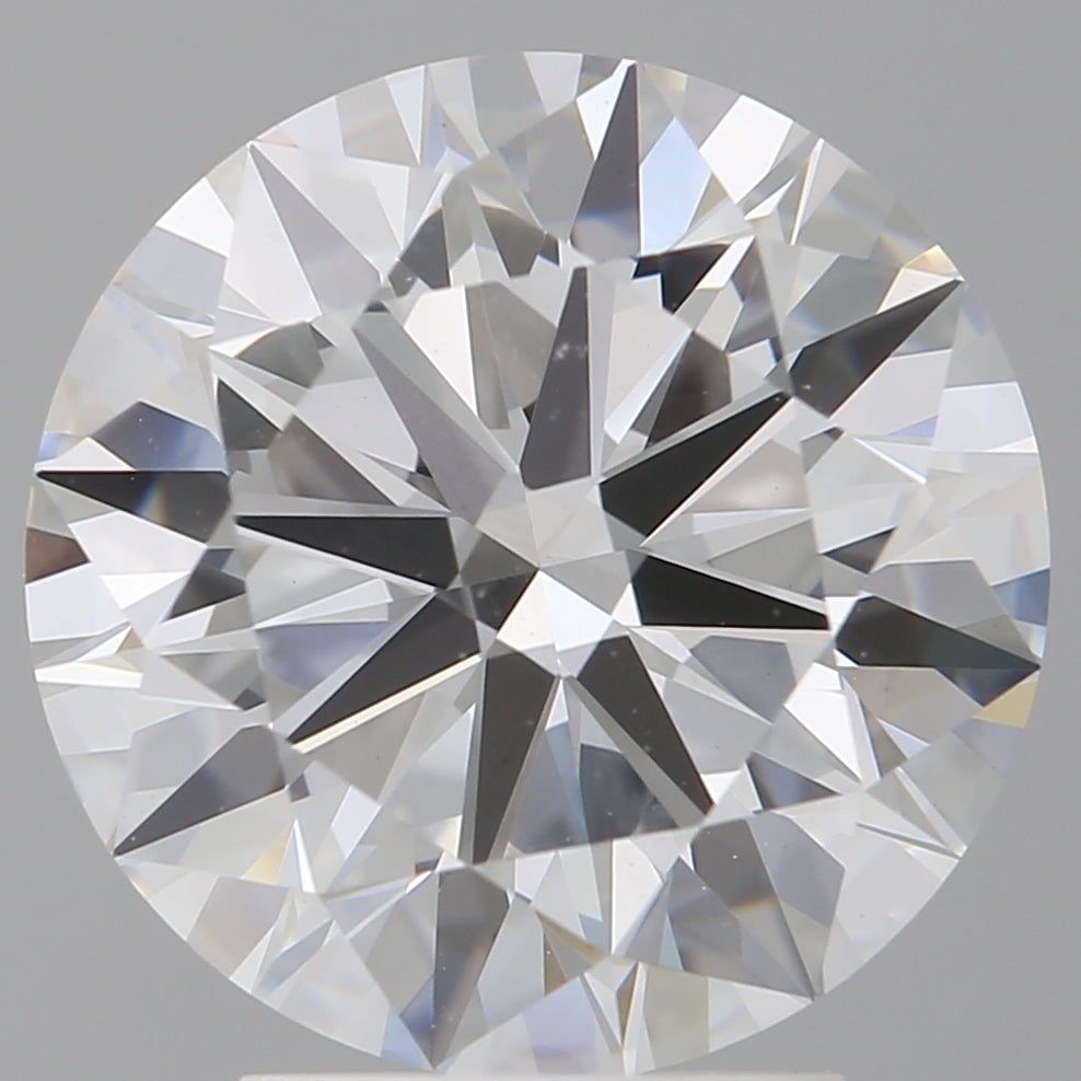 3.97 Carat Round Shaped, Excellent Cut, E Color, VS1 Clarity, IGI Certified Lab Grown Diamond